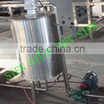 storage tank and conveying pump