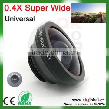 China Manufacturer 0.4X Super Wide Angle Lens Universal Bracelet Camera Lens