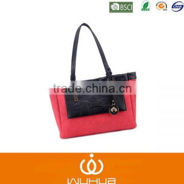 Hot Selling Tote Bags/Pu Handbags for Women brand hangbag