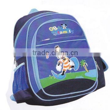 Red travel mountain backpack school bags