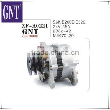 excavator engine E200B E320 S6K alternator