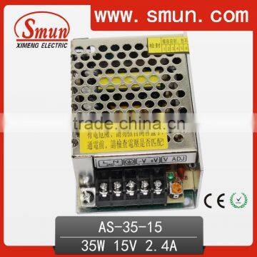 AS-35-15 Single Output 35W 15V DC Power Supply For LED Display