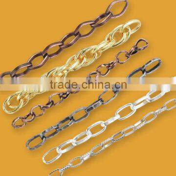 wholesale antique bronze and copper color metal chains