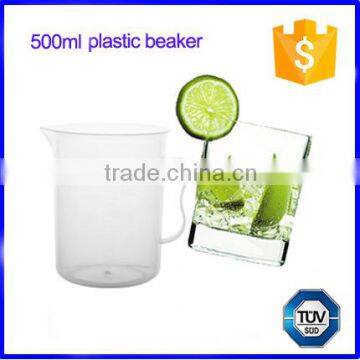 500ml with graduation plastic measuring beaker