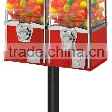Double Capsule toys Vending Machine With Stand