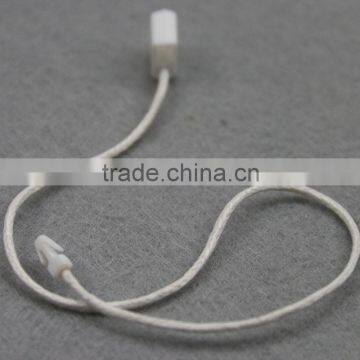 Clothing Plastic String Seal Tag&square Desgin Plastic Seal Tags With Single Hook photo-4