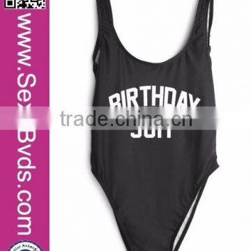 One Pice Brazilian Letters Bikini Manufacturer For Mature Women photo-4