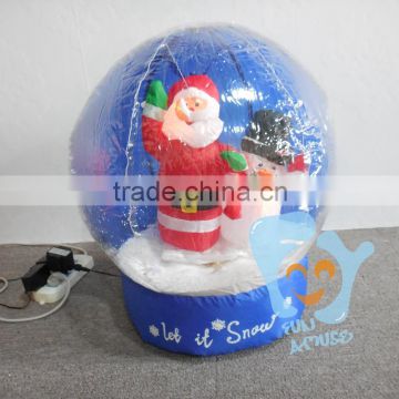 Lighted Inflatable Christmas Supplies Christmas Hotel Decoration Mini Yard Snow Globe