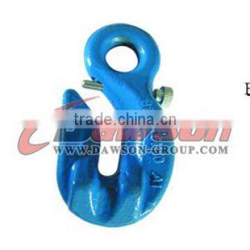 G100 special eye / clevis grab hook with safety pin