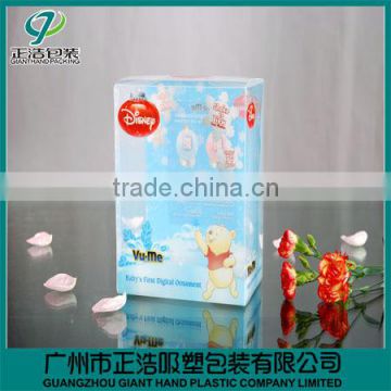 popluar factory offer disposable clear pvc box packaging