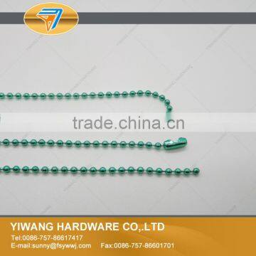 Fancy Electroplating Iron Bead Chain Necklace photo-4