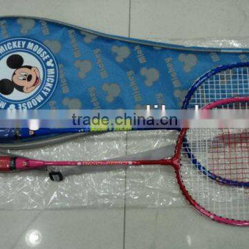 cheap badminton rackets set