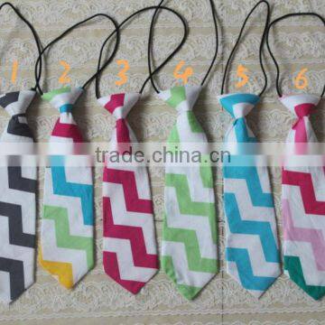 2013 Hot Sale New Design Baby Neckwear Zig Zag Chevron Tie