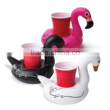 Giant Rideable Swan Inflatable Float Toy with drink holder