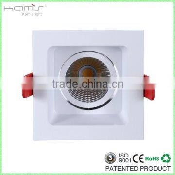 2016 Hilton Hotel Square COB LED Downlight 8w Recessed Led COB Downlights Dimmable Driver photo-5