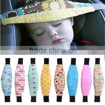 Hot selling Car Safety Seat Sleep Positioner Infants / Baby Head Support Pram Stroller Fastening Belt Adjustable