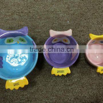 owl measuring cups set