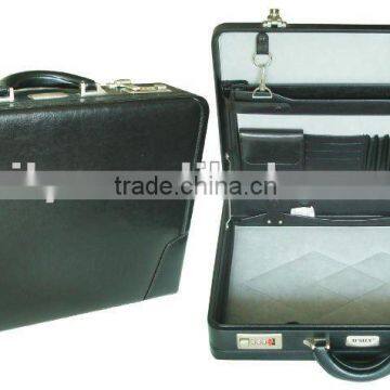 synthetic leather attache case wooden box briefcase leather for men with cheap price china supplier