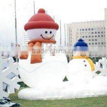 Inflatable holiday decoration Snowmen