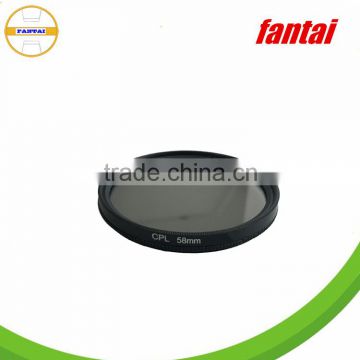 Universal Ultrathin Metal Optical Round Circular Polarizing Filter With DSLR