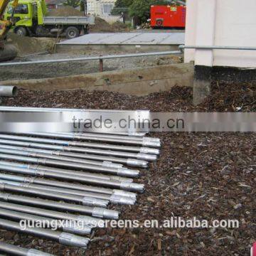 China hot sale self-jetting Wellpoint filter pipe systems for dewatering