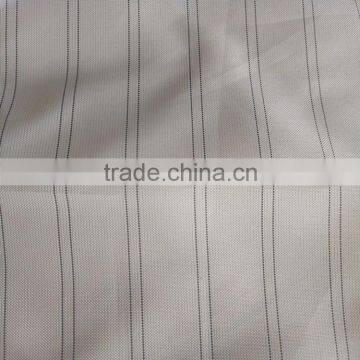 Polyester Taffeta with black yarn for lining