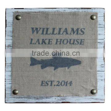 Chinese Products Wholesale Custom Burlap Wall Printing photo-4