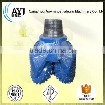 TCI steel tooth tungsten carbide three-cone bit for Coal mining drill