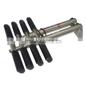 4 Step Dual Vertical Telescoping Tube Dive Ladder