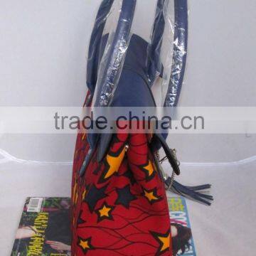 2015 High Quality African Wax Ankara Fabric Lady Handbags photo-2