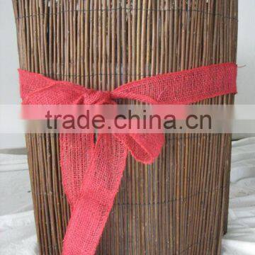 Hessian ribbon, jute ribbon for decoration/weeding