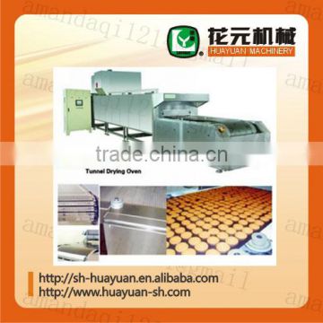 continuous baking tunnel oven for cookies and biscuit