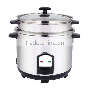 2.8L Stainless Steel Rice Cooker With Mirror Polish Surface