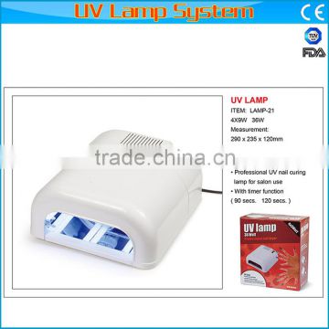 Professional uv nail lamp/light/dryer for nails 36W