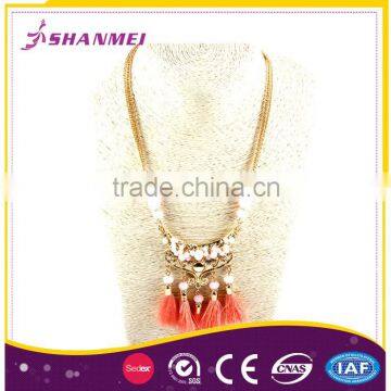 Strict Quality Check Manufacturer Zinc Alloy Latest Long Chain Necklace