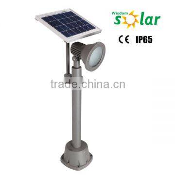 JR-CP07 LED Lights solar Garden Yard Landscape Path Bollard Light