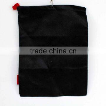 2015 hot sale black drawstring bag