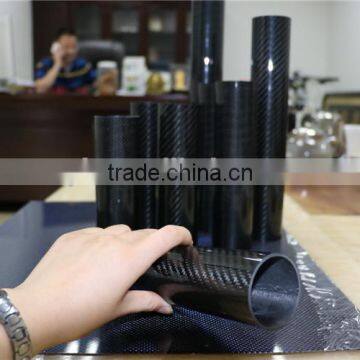 Process High Strength High Performance Good-Looking Carbon Fiber Tube 50mm 100mm 1000mm