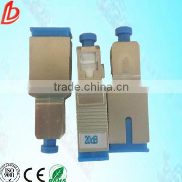 SC Single mode 1dB attenuator/ attenuation 1-30dB attenuator available/ SC Type Fiber Optic plug Attenuator