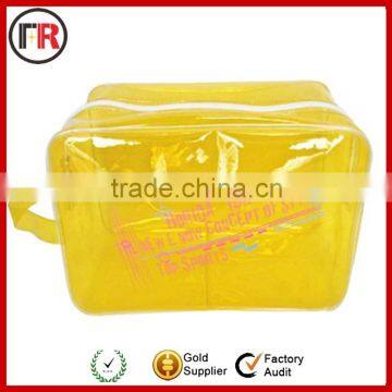 customized custom transparent pvc cosmetic bag for wholesales