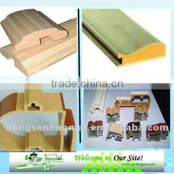 HSHM300BF-A PVC and Vennner Profile Laminating Machine With Hot Melt Glue and Cold Glue