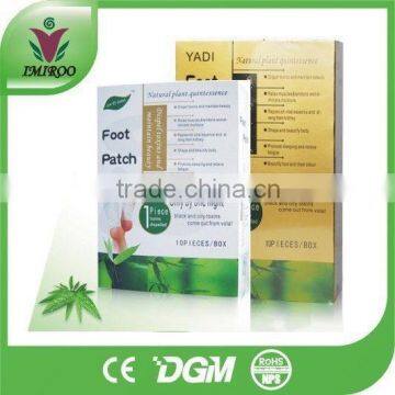 OEM Relax Health Broadcast Japanese Kinoki Detox Bamboo Foot Patch