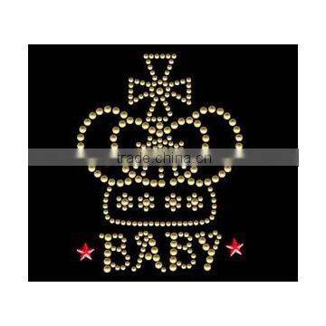 hot fix rhinestone motif