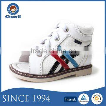Choozii Summer Genuine Leather Ankle High Kids Orthopedic Shoes