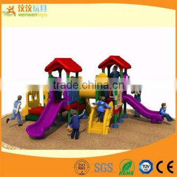 Children plastic used playground equipment for kids