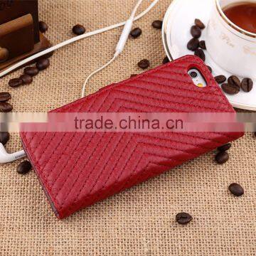 2015 New Design Luxury Wallet Phone Case for Iphone 6 Plus 5.5 Totu Case