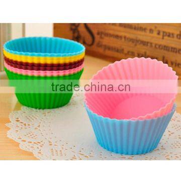 Hot Sale Silicone Muffin Cup Cake Cup Food grade Silicone Cup Cake Molds