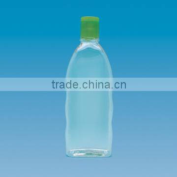 200ml toilet water tonic PET Bottle skin freshener transparent bottle cylider bottle with flip cap