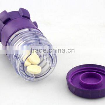 Plastic Pill Crusher And Pill Box