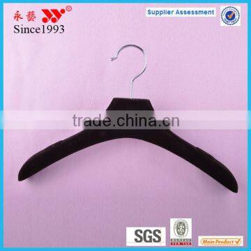Hanger Abs Hanger Velvet Flocked Hanger With Logo